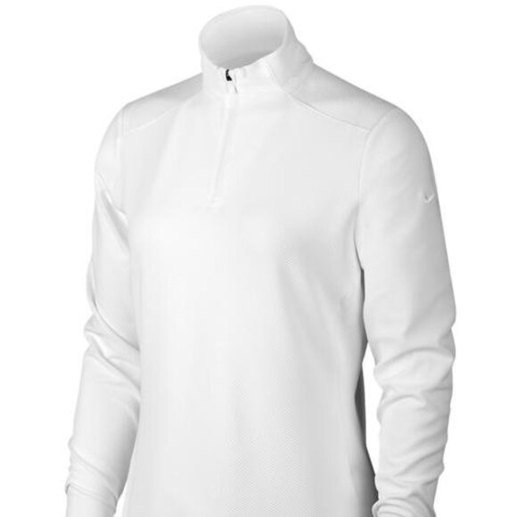 NIKE Tops - 🔥Nike Ladies Dry UV 1/2-Zip Cover-Up AJ5278-492 COLOR BLUE SIZE EXTRA LARGE